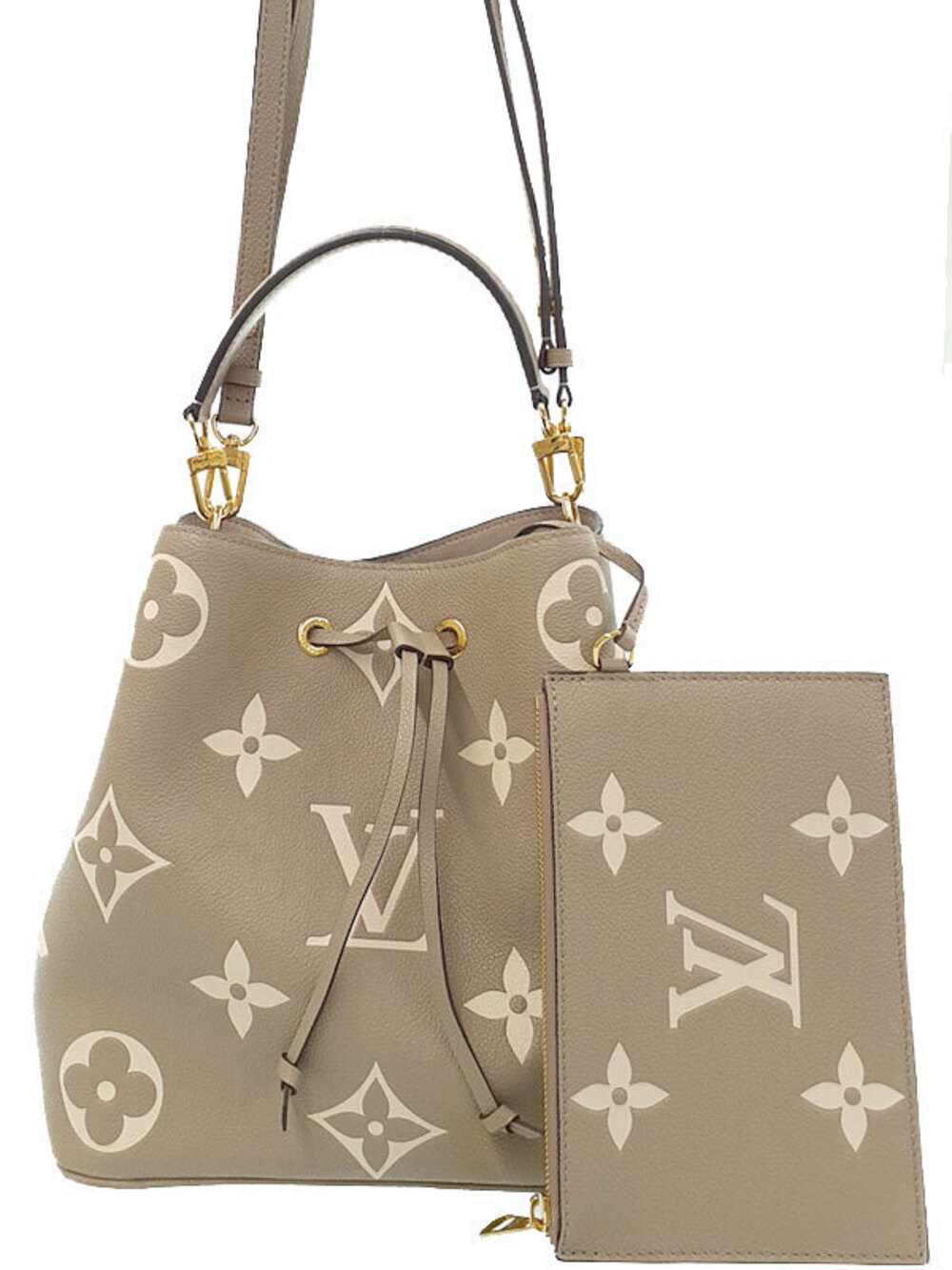Louis Vuitton Bicolor Monogram Empreinte Neo Noe Bag